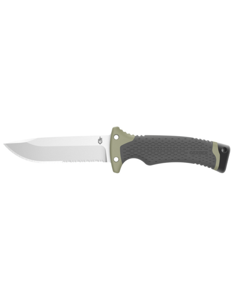 Gerber New Ultimate GE001830 halvslipat blad 12 cm polypropylenhandtag + nylonhölje