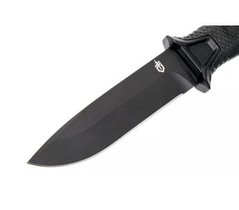 Gerber Strongarm Black GE003648 veitsi 12.2cm terä musta nylon/lasikuitukahva tuppeineen 2
