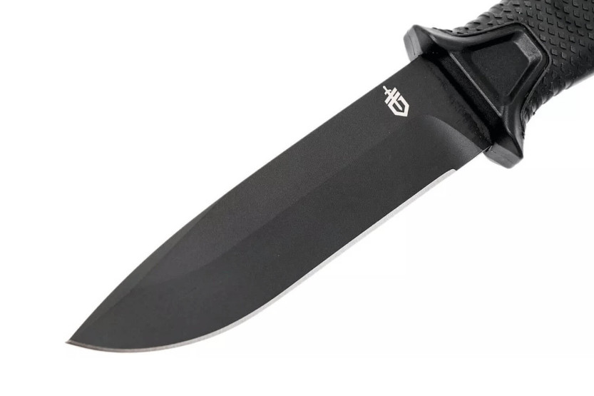 Gerber Strongarm Black GE003648 mes 12,2cm lemmet zwart nylon/fiberglas handvat met schede