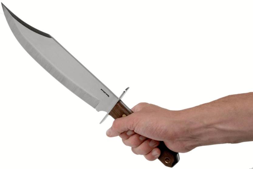 Condor Undertaker 62706 Bowie-kniv 25,9 cm blad valnøddehåndtag + læderskede