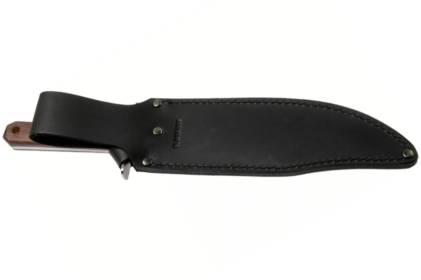 Condor Undertaker 62706 Bowie-kniv 25,9cm blad valnötshandtag + läderslida