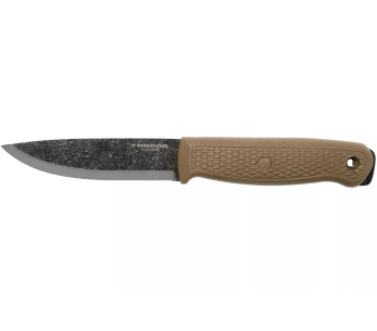 Condor Terrasaur ørkenkniv 63846 10,5 cm blad solbrunt polypropylenhåndtak + slire