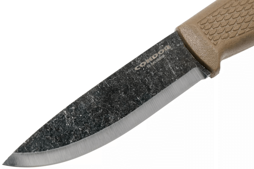 Condor Terrasaur Ørkenkniv 63846 10,5 cm blad solbrunt polypropylenhåndtag + skede