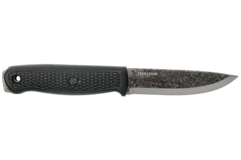 63847 Cuchillo Condor Terrasaur Desert 10.5cm hoja mango polipropileno negro + funda