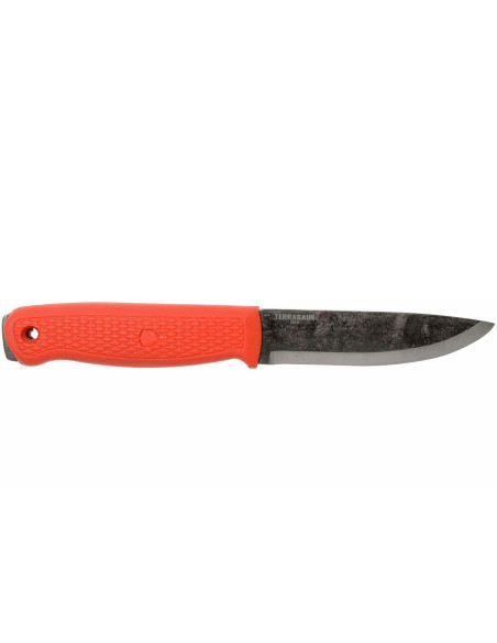 63849 Cuchillo Condor Terrasaur Desert 10.4cm hoja mango polipropileno naranja con funda