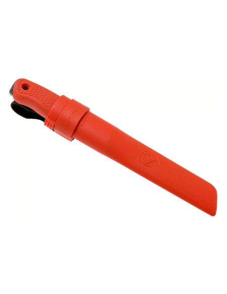 63849 Condor Terrasaur Desert Knife lama da 10,4 cm manico in polipropilene arancione con fodero