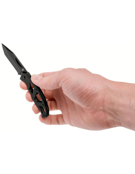 GE003631 Gerber Paraframe Mini Tanto folding knife 7.6cm openwork steel handle