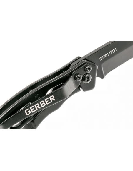 GE003631 Gerber Paraframe Mini Tanto folding knife 7.6cm openwork steel handle
