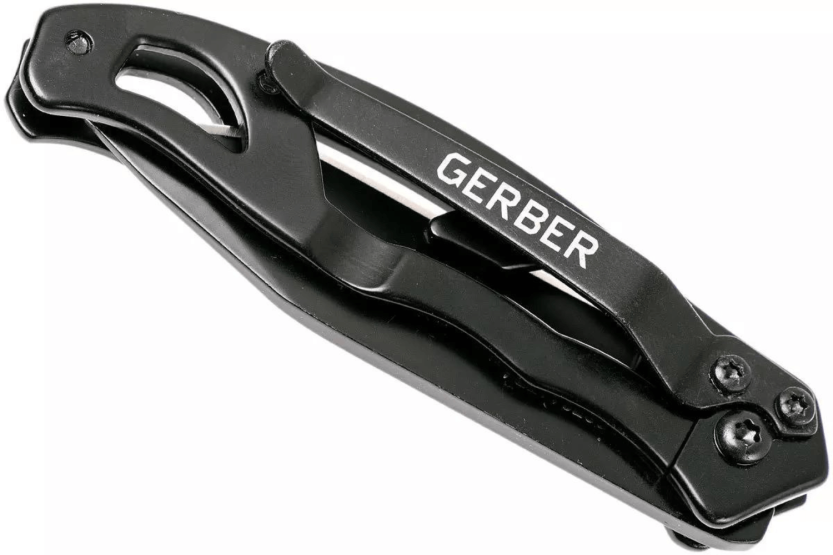 GE003631 Gerber Paraframe Mini Tanto folding knife 7.6cm openwork steel handle