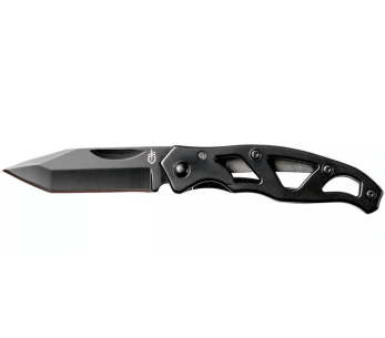 GE003631 Gerber Paraframe Mini Tanto coltello pieghevole con manico in acciaio traforato da 7,6 cm