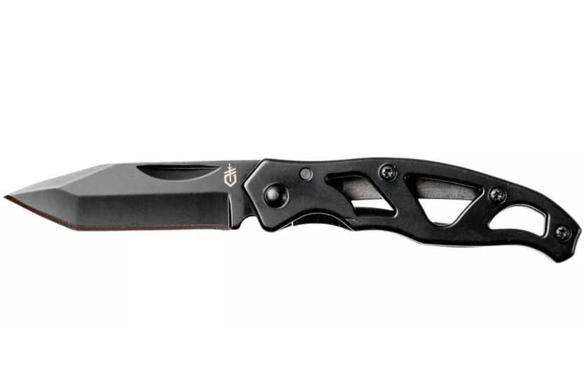 GE003631 Gerber Paraframe Mini Tanto folding knife 7.6cm openwork steel handle