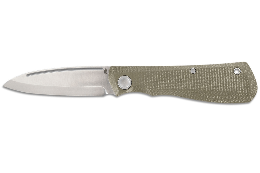 GE001910 Navaja Gerber Mansfield con mango de micarta olivo de 10.8cm