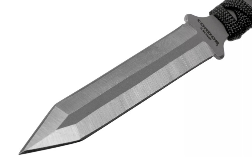 Condor Neck Gladius 61729 klinge 8 cm paracord håndtag med kydex skede