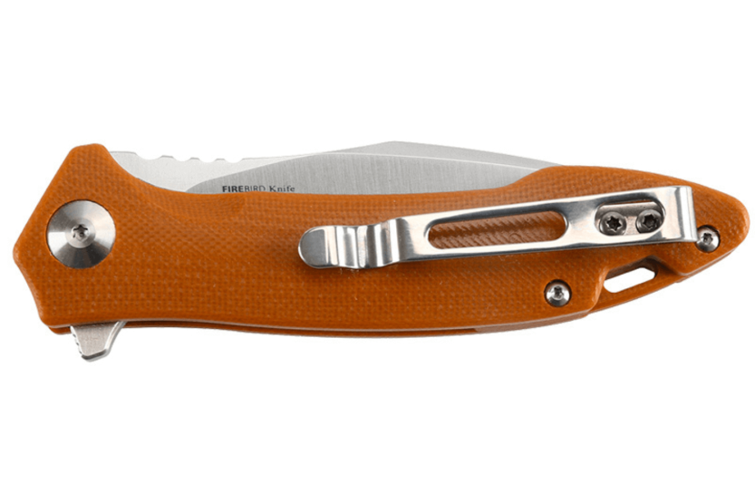 Ganzo Firebird GFH51BR folding knife 10.4cm brown G10 handle