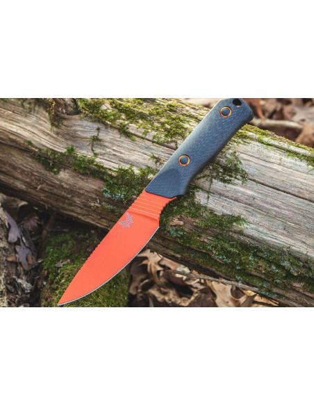 Benchmade Raghorn 15600OR mes 11,8cm lemmet koolstofvezel handvat + boltaron koffer