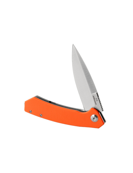 Ganzo Skimen GSKIMENOR folding knife G10 orange handle 12cm