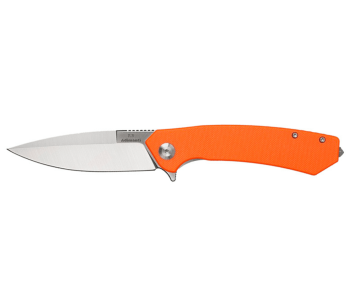 Ganzo Skimen GSKIMENOR taittoveitsi G10 oranssi kahva 12cm