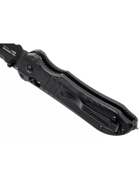 Benchmade Tactical Triage 917SBK foldekniv 12,4 cm svart G10-håndtak med belteskjærer