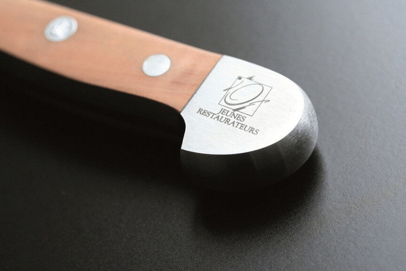 Coltello santoku in acciaio forgiato Gude Alpha Poire 18 cm