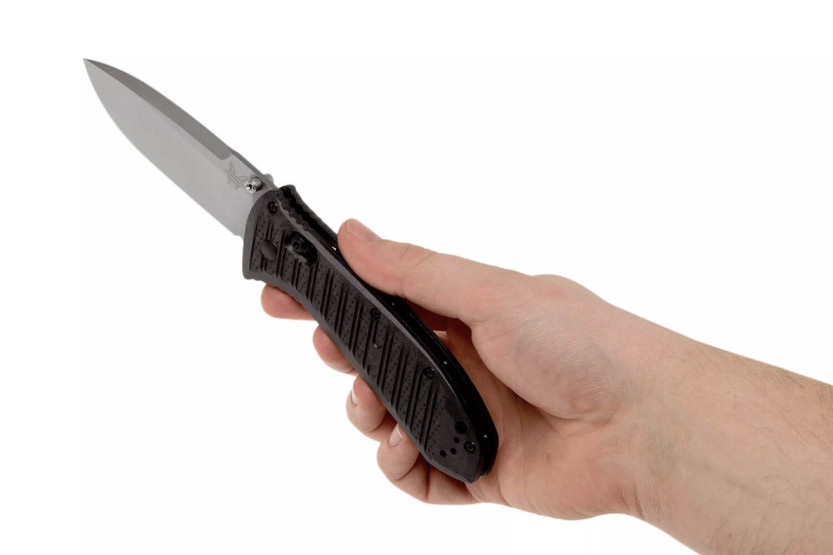 Benchmade Presidio II 570-1 coltello pieghevole 12,7 cm manico CF-Elite con clip reversibile