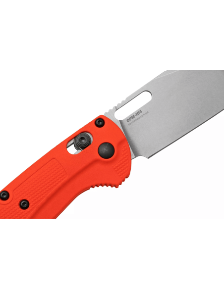 Benchmade Taggedout 15535 vouwmes 11.8cm oranje Grivory handvat
