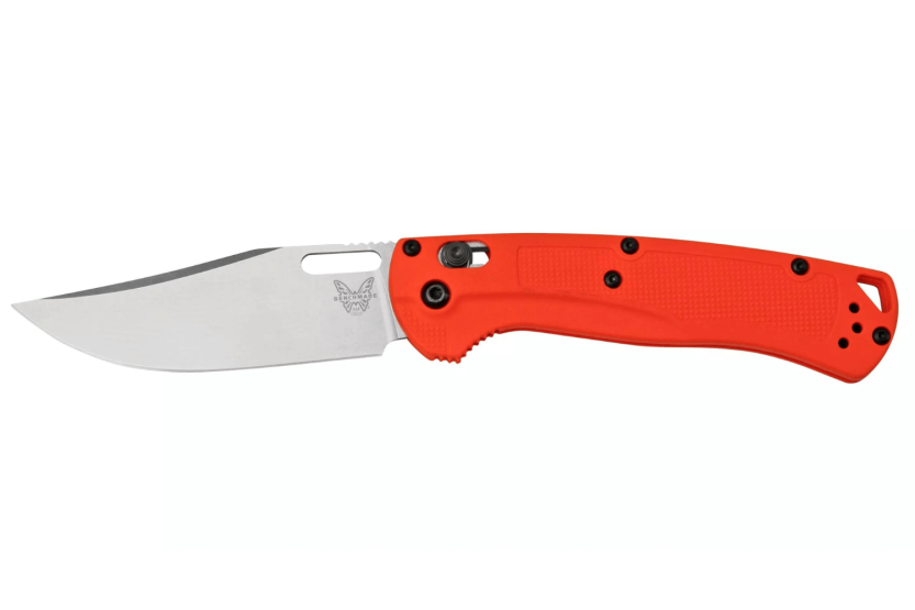 Benchmade Taggedout 15535 vouwmes 11.8cm oranje Grivory handvat