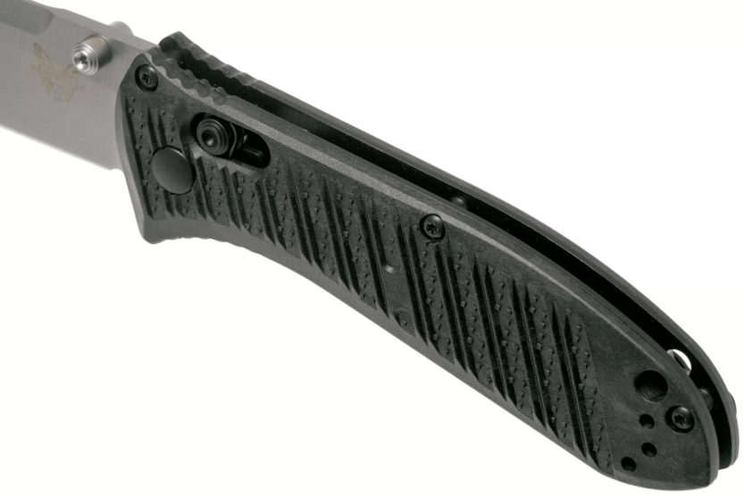 Navaja Benchmade Mini Presidio II 575-1 mango de fibra de carbono CF-Elite negro 10.9cm