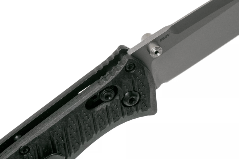 Benchmade Mini Presidio II 575-1 kulfiberhåndtag CF-Elite sort foldekniv 10,9 cm