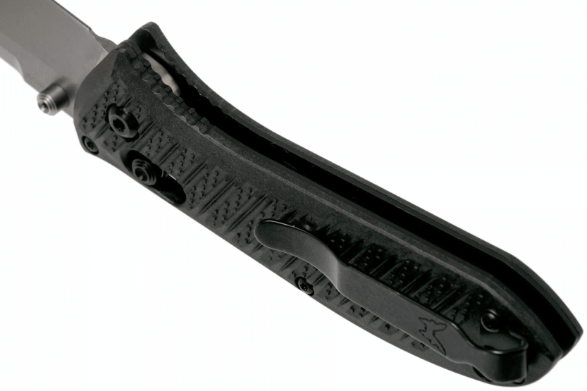 Navaja Benchmade Mini Presidio II 575-1 mango de fibra de carbono CF-Elite negro 10.9cm