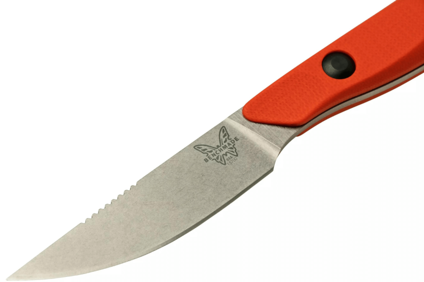 Benchmade Flyway 15700 coltello da caccia 6,9 cm lama G10 manico arancione + fodero Boltaron