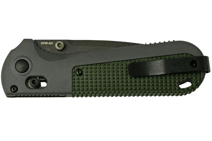 Klappmesser Benchmade Redoubt 430BK Griff Grivory grau/grün 12cm
