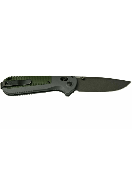 Klappmesser Benchmade Redoubt 430BK Griff Grivory grau/grün 12cm