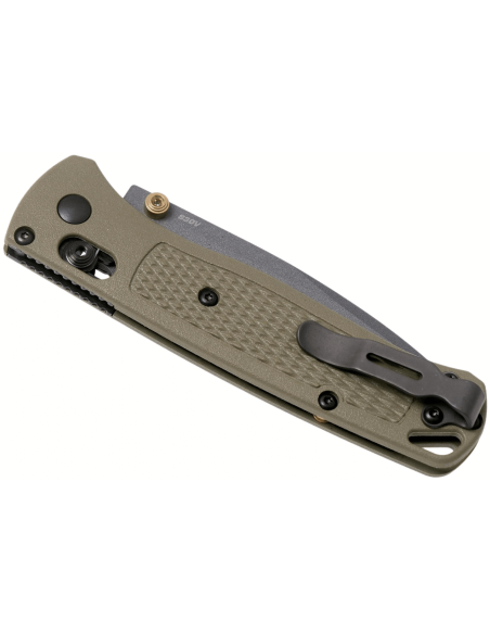 Benchmade folding knife Bugout GRY 535GRY-1 khaki green Grivory handle 11cm
