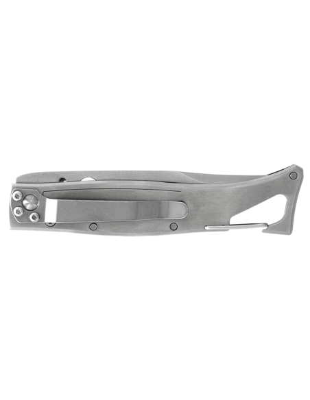Lug SP1SJN sort og gul foldekniv 11 cm G10- og stålhåndtag med clips