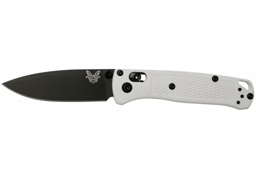 Benchmade fällkniv Mini Bugout 533BK-1 Grivory handtag vit 9cm