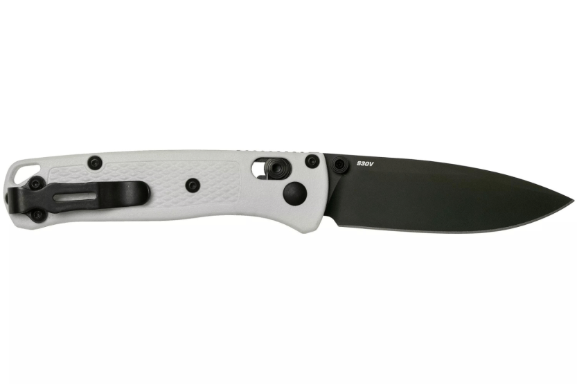 Benchmade fällkniv Mini Bugout 533BK-1 Grivory handtag vit 9cm