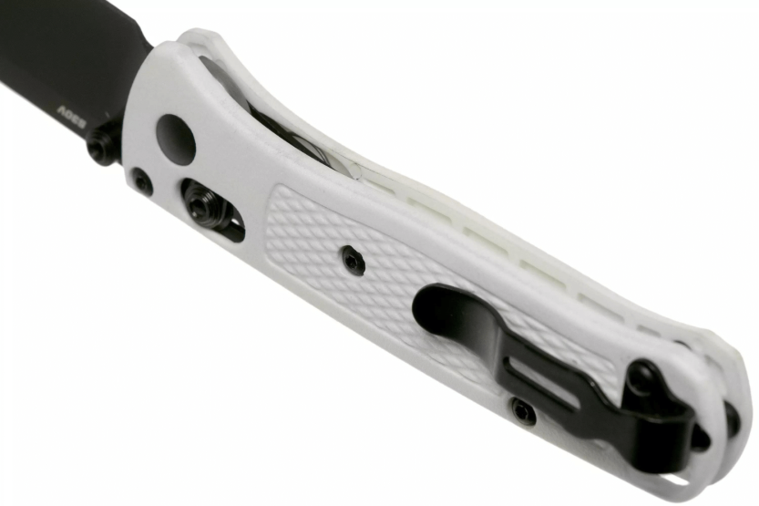 Benchmade fällkniv Mini Bugout 533BK-1 Grivory handtag vit 9cm