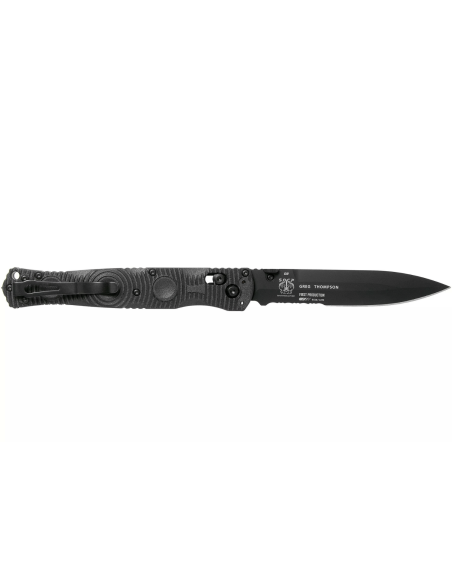 Benchmade Socp Tactical Folder 391SBK folding knife serrated blade CF-Elite® carbon fiber handle 14cm glass breaker tip