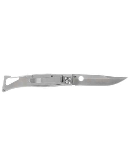 Coltello pieghevole Lug SP1SO arancione con manico in G10 e acciaio da 11 cm e clip
