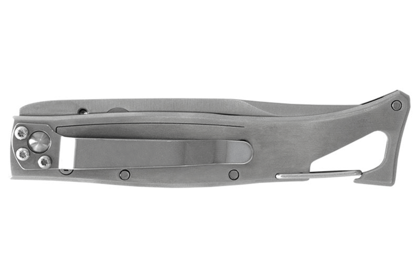 Coltello pieghevole Lug SP1SO arancione con manico in G10 e acciaio da 11 cm e clip