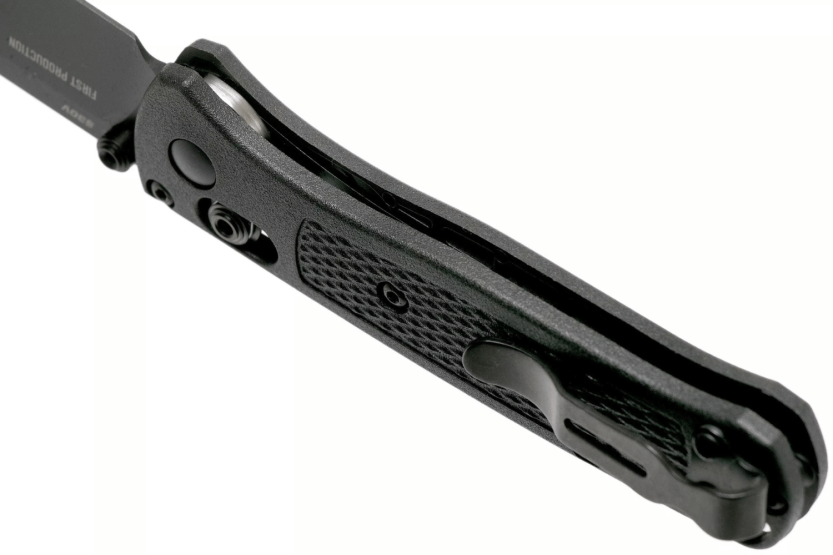 Benchmade folding knife Mini Bugout 533BK-2 carbon fiber handle CF-Elite® black 9cm