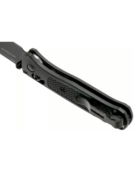 Benchmade Mini Bugout 533BK-2 coltello pieghevole 9 cm manico in fibra di carbonio CF-Elite® nero