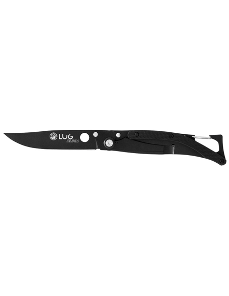 Lug SP1TB foldekniv sort mat G10 og stålhåndtag 11 cm med clips