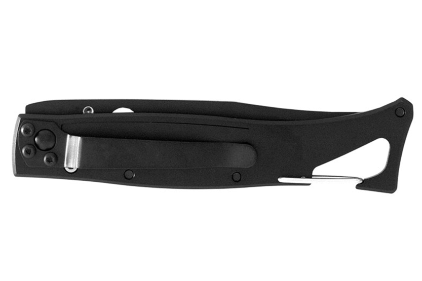 Lug SP1TB foldekniv sort mat G10 og stålhåndtag 11 cm med clips