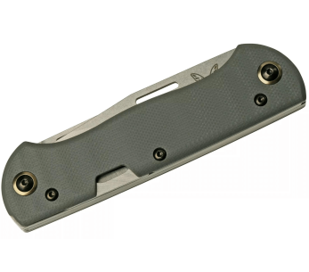 Benchmade Weekender 317 -monitoimitaittoveitsi, kaksiteräinen, micarta-/alumiinikahva, harmaa, 9 cm, pullonavaajalla 2