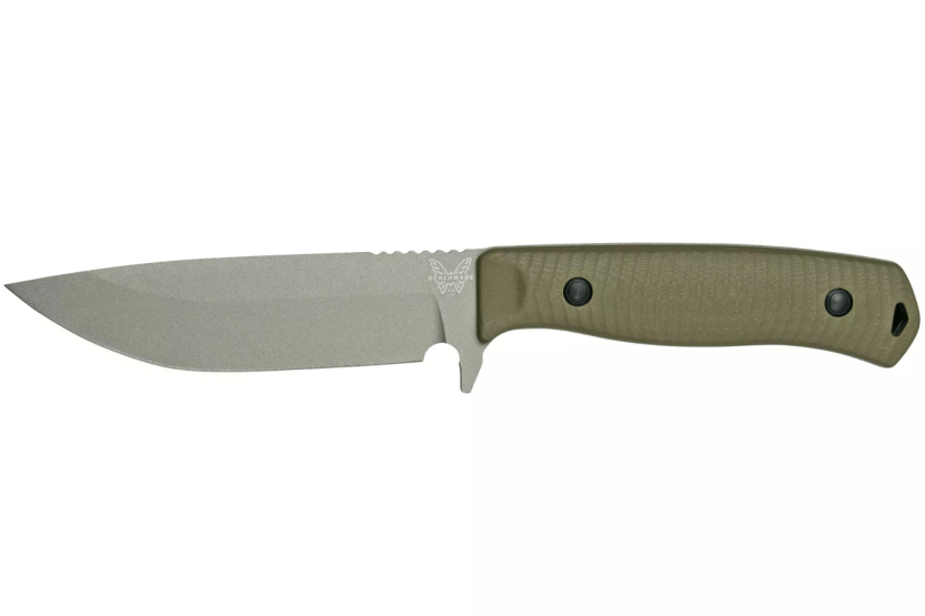 Messer Benchmade Anonimus 539GY Klinge 12,7cm Griff G10 grün + Etui boltaron