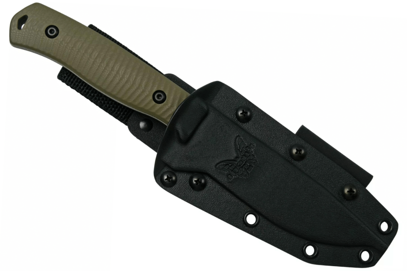 Faca Benchmade Anonimus 539GY 12.7cm lâmina G10 cabo verde + estojo boltaron