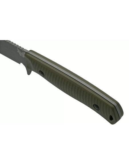 Benchmade Anonimus 539GY mes 12.7cm lemmet groen G10 handvat + boltaron etui