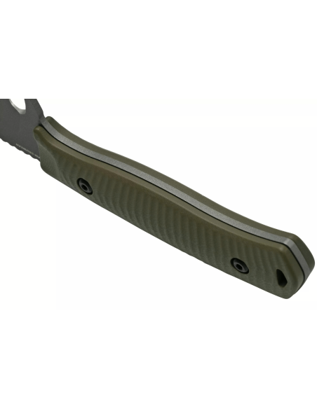 Cuchillo Benchmade Anonimus 539GY 12.7cm hoja G10 mango verde + funda boltaron