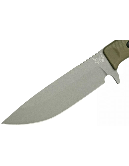 Benchmade Anonimus 539GY kniv 12,7 cm blad grønt G10 håndtag + boltaron etui